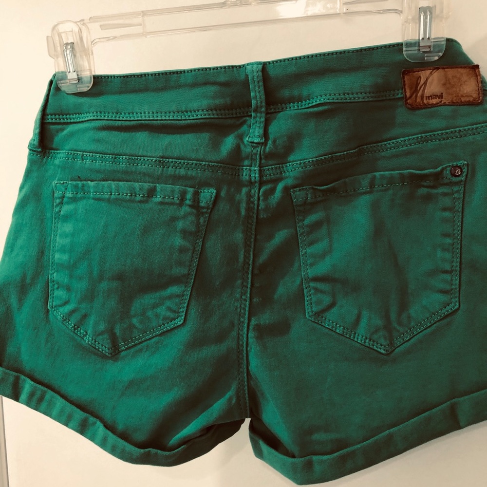 Women’s Mavi green shorts